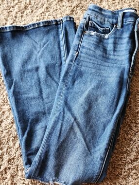 BKE Women's Billie High Rise Super Flare Jeans Womans Size 26